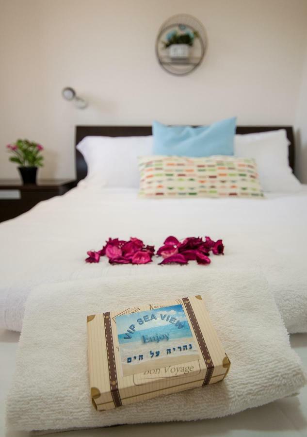 Ha-Aliya Sea View Apartment Nahariya Bagian luar foto