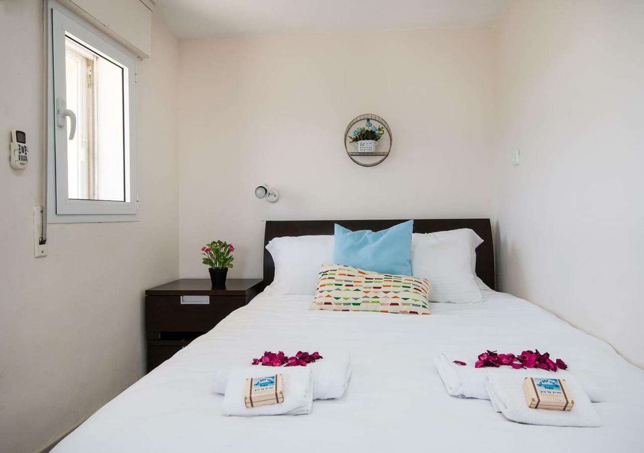 Ha-Aliya Sea View Apartment Nahariya Bagian luar foto